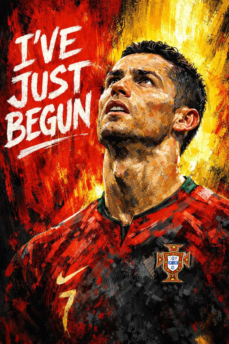 Nano Banana AI prompt example: Textured footballer painting